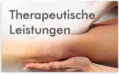 Therapeutische Leistungen - Physiotherapie Roth
